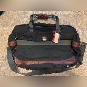 Vintage Dark Green American Tourister Laptop/Business Travel Bag